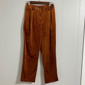 FRNCH‎ Pruella Corduroy Cropped Wide Leg Pants Paris Size Medium